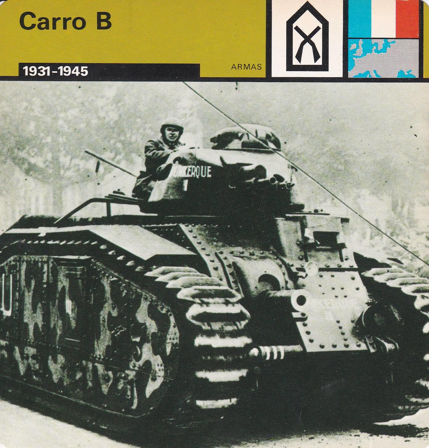 FICHA ARMAS: CARRO B. 1931-1945