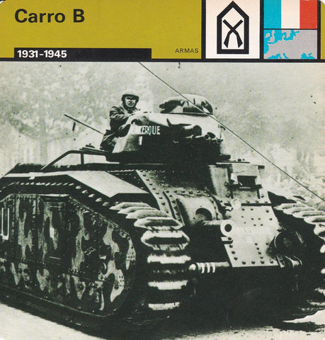 FICHA ARMAS: CARRO B. 1931-1945