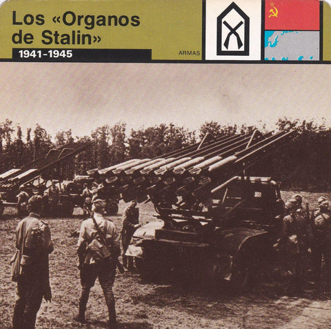 FICHA ARMAS: LOS ORGANOS DE STALIN. 1941-1945