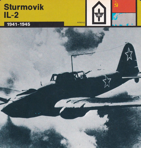 FICHA ARMAS: STURMOVIK IL-2. 1941-1945