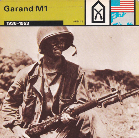 FICHA ARMAS: GARAND M1. 1936-1953