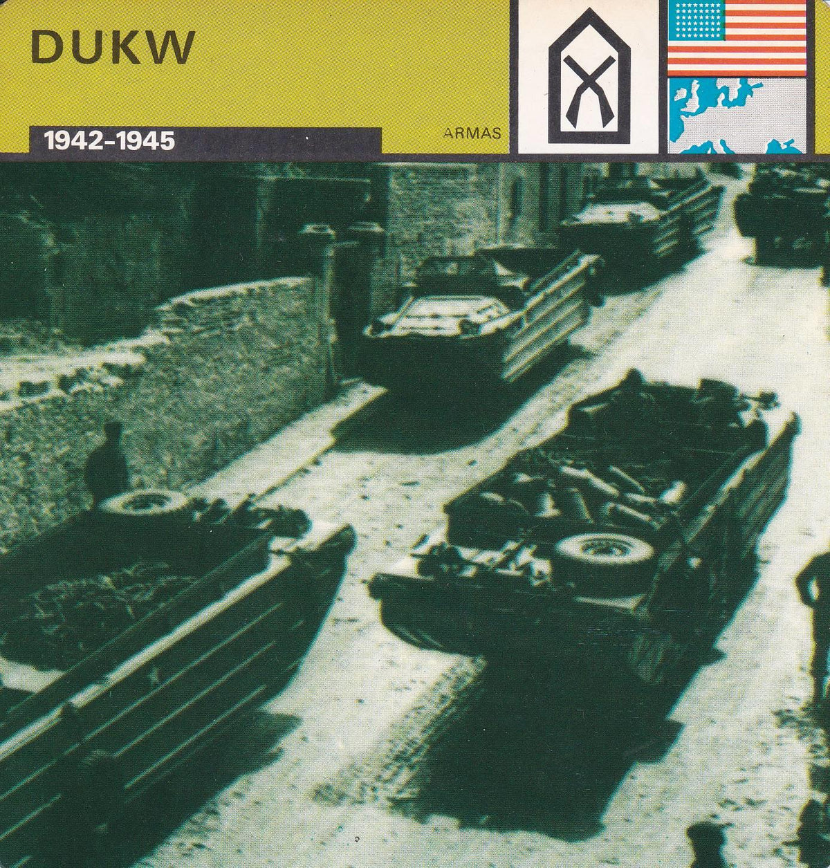 FICHA ARMAS: DUKW. 1942-1945