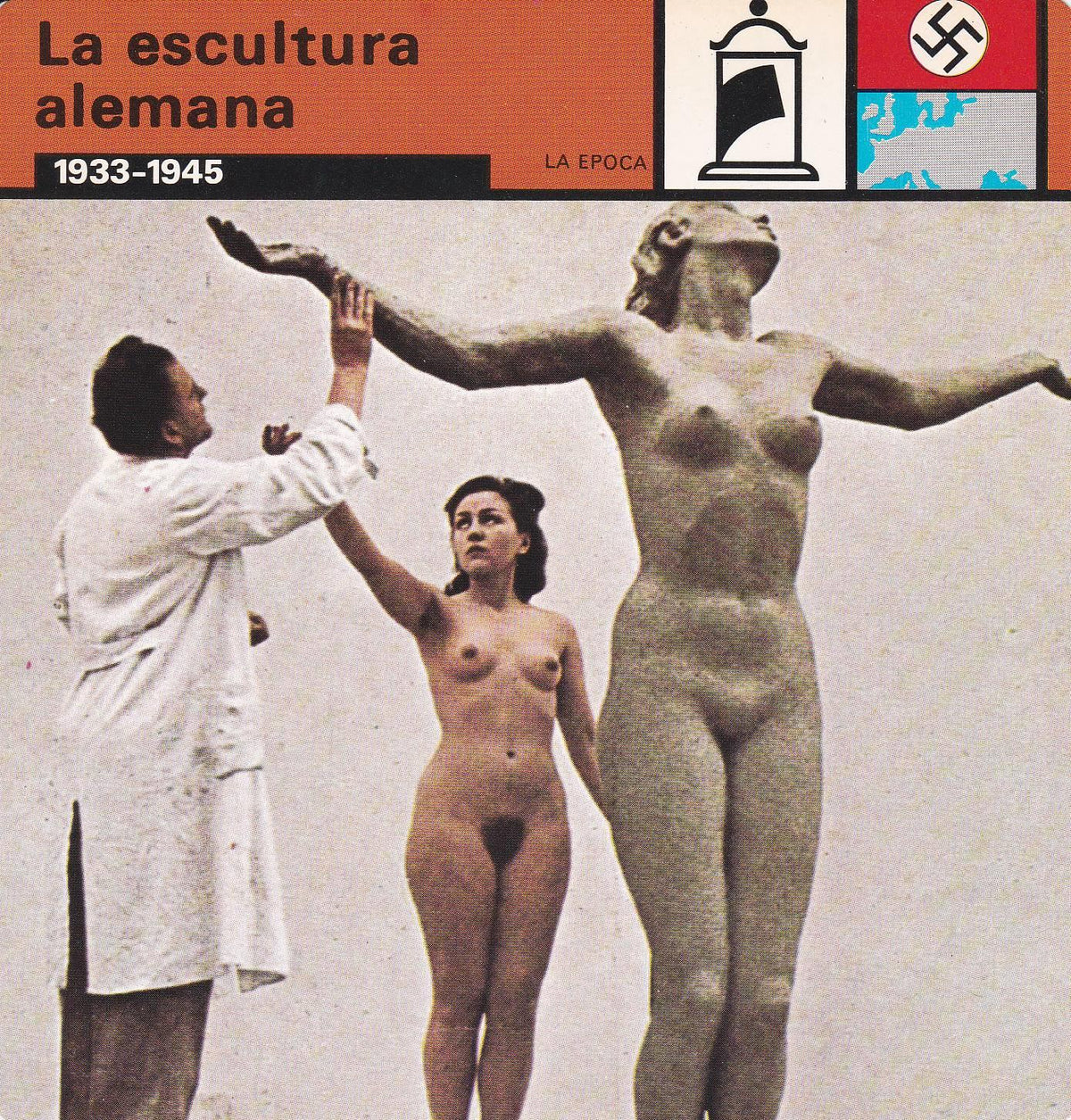 FICHA LA EPOCA: LA ESCULTURA ALEMANA. 1933-1945