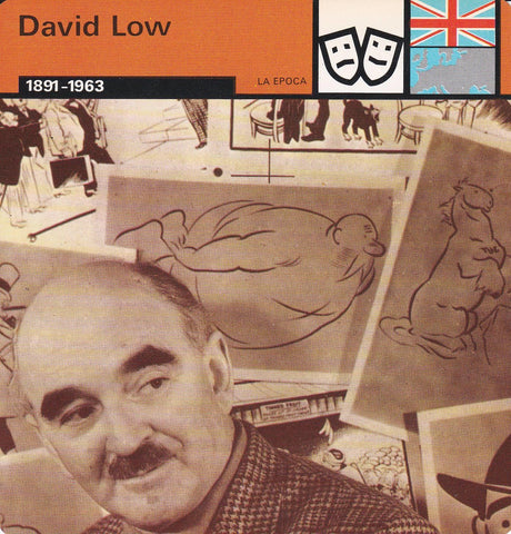 FICHA LA EPOCA: DAVID LOW. 1891-1963