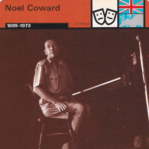 FICHA LA EPOCA: NOEL COWARD. 1899-1973