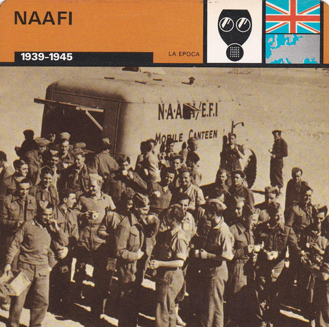 FICHA LA EPOCA: NAAFI. 1939-1945