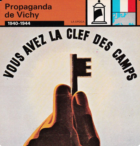 FICHA LA EPOCA: PROPAGANDA DE VICHY. 1940-1944