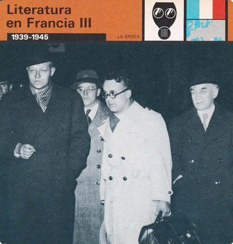 FICHA LA EPOCA: LITERATURA EN FRANCIA III. 1939-1945