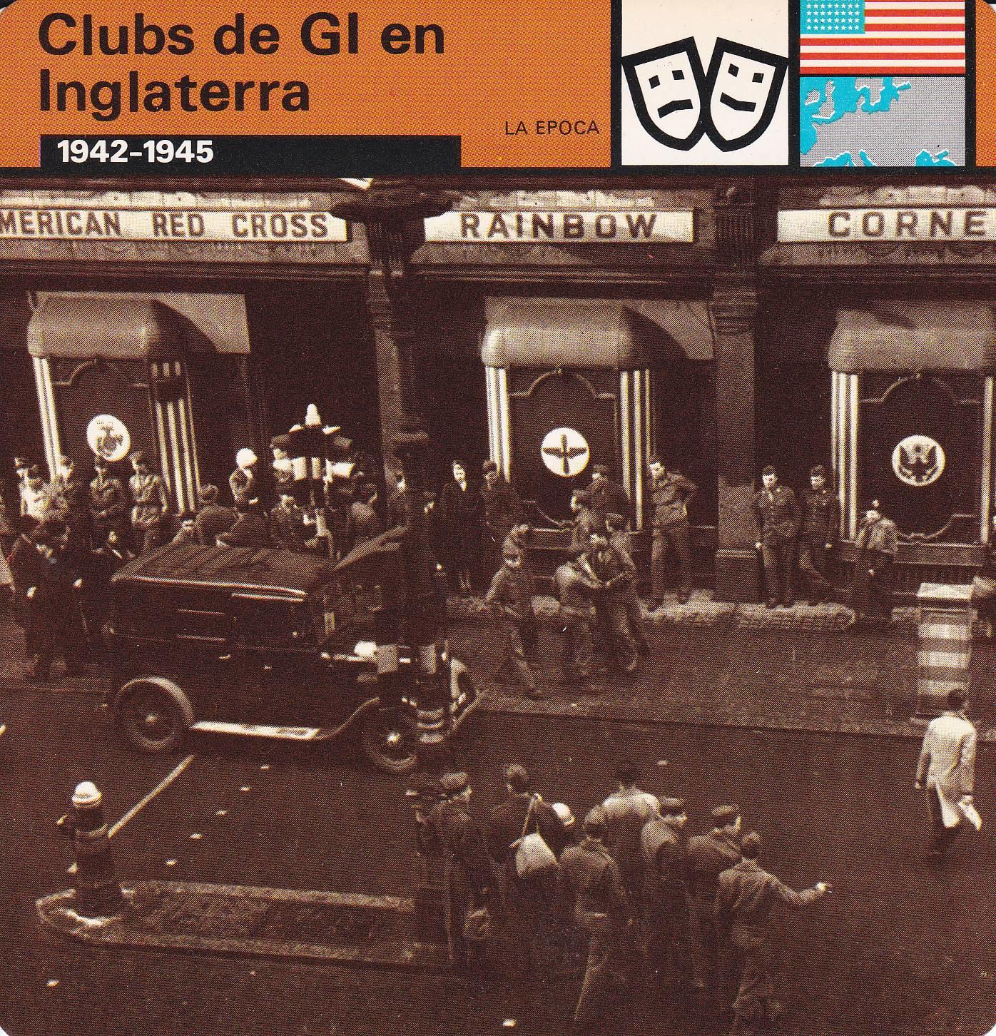 FICHA LA EPOCA: CLUBS DE GI EN INGLATERRA. 1942-1945