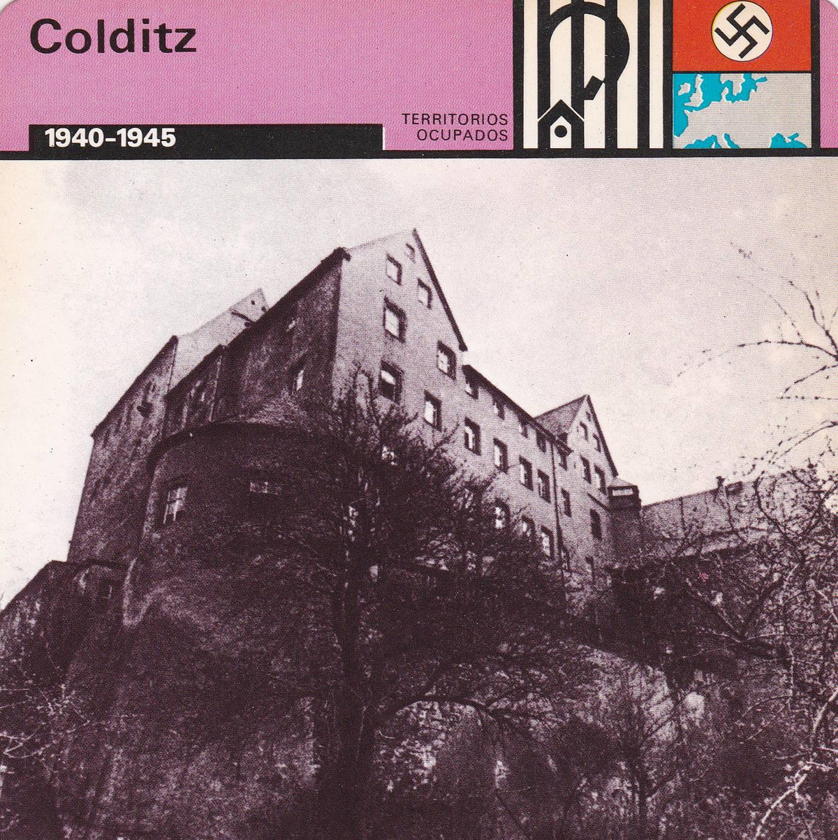 FICHA TERRITORIOS OCUPADOS: COLDITZ. 1940-1945