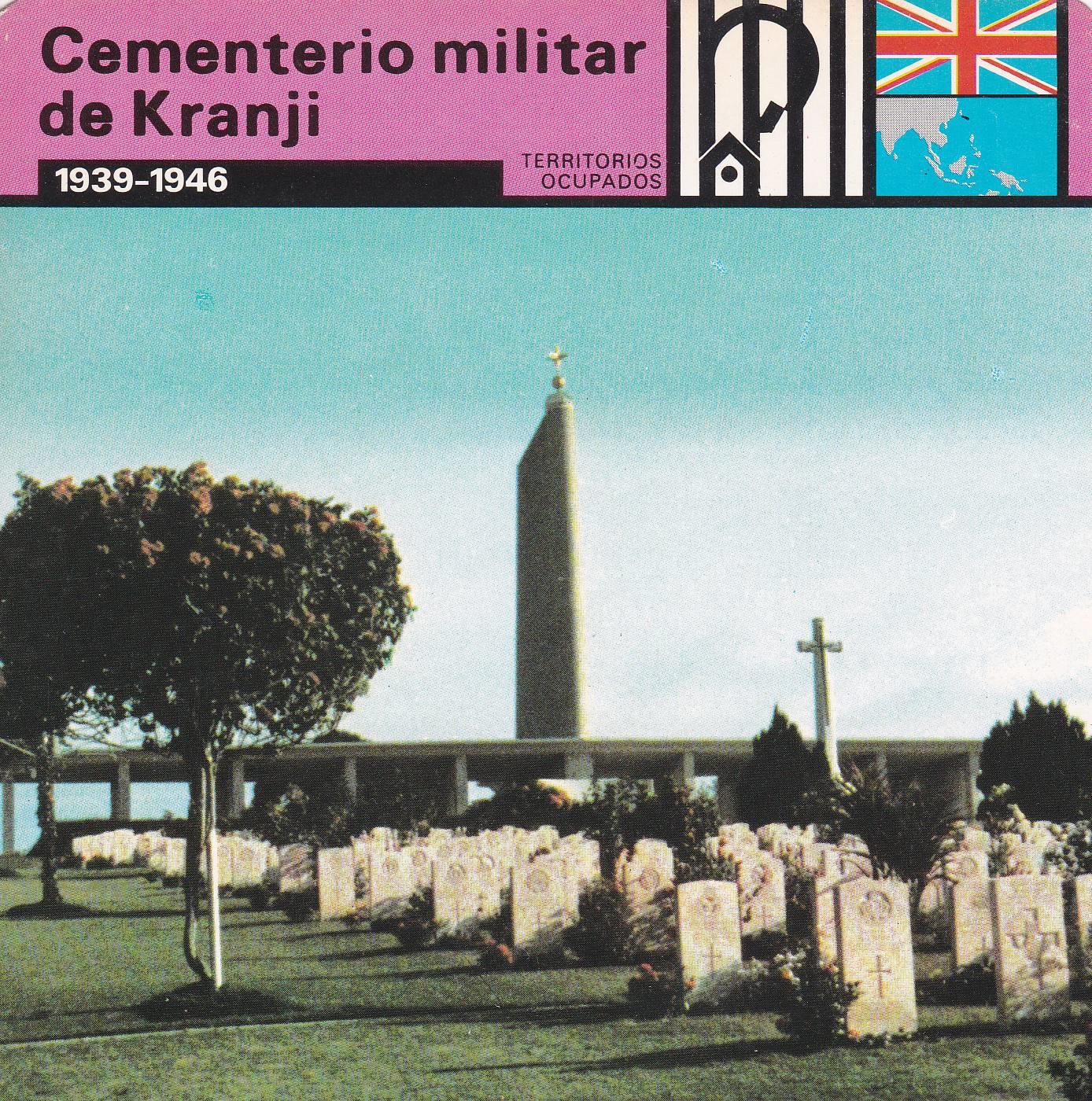 FICHA TERRITORIOS OCUPADOS: CEMENTERIO MILITAR DE KRANJI. 1939-1946
