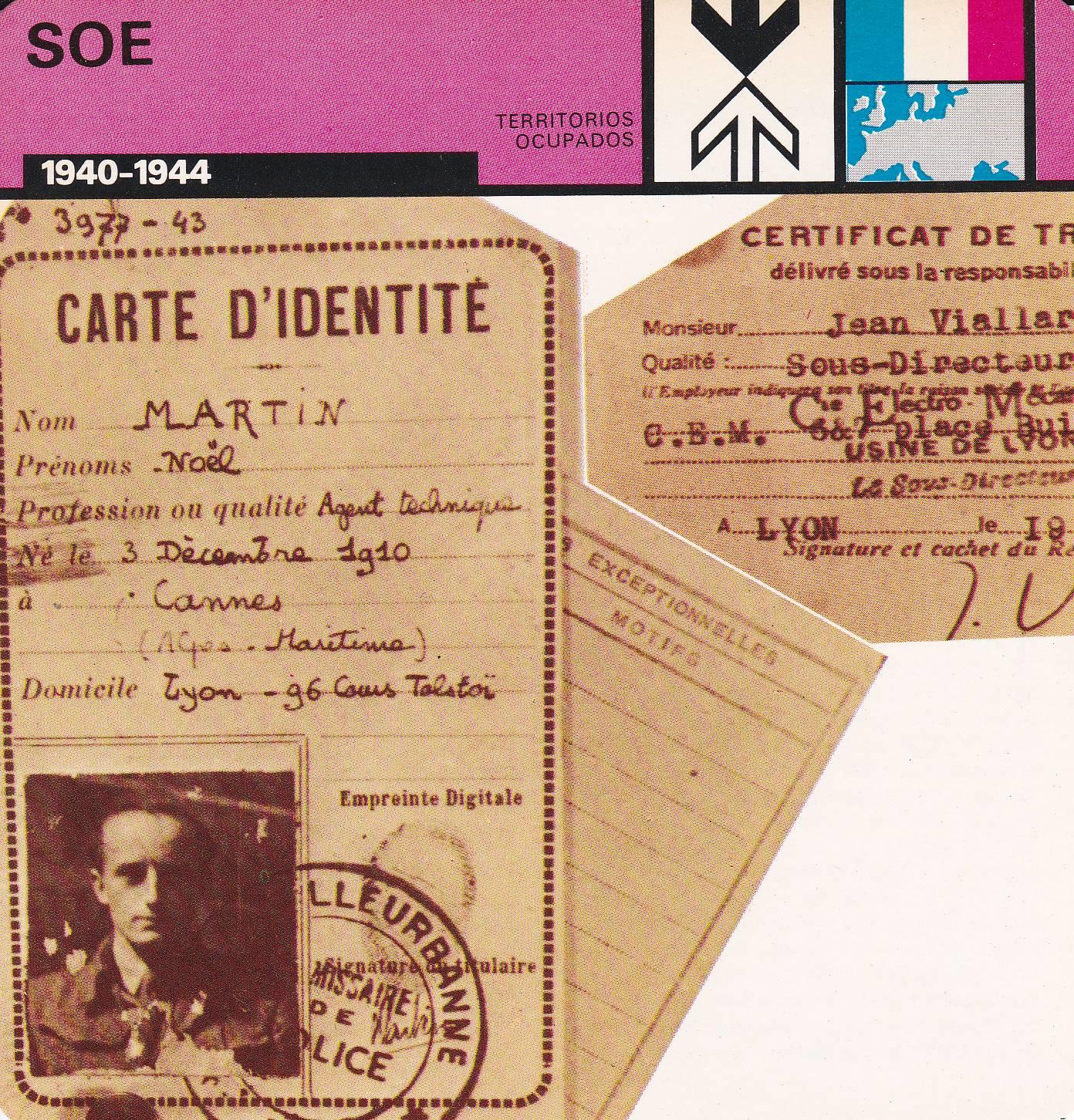 FICHA TERRITORIOS OCUPADOS: SOE. 1940-1944