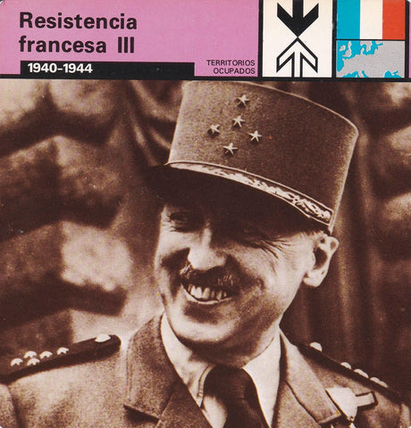 FICHA TERRITORIOS OCUPADOS: RESISTENCIA FRANCESA III. 1940-1944
