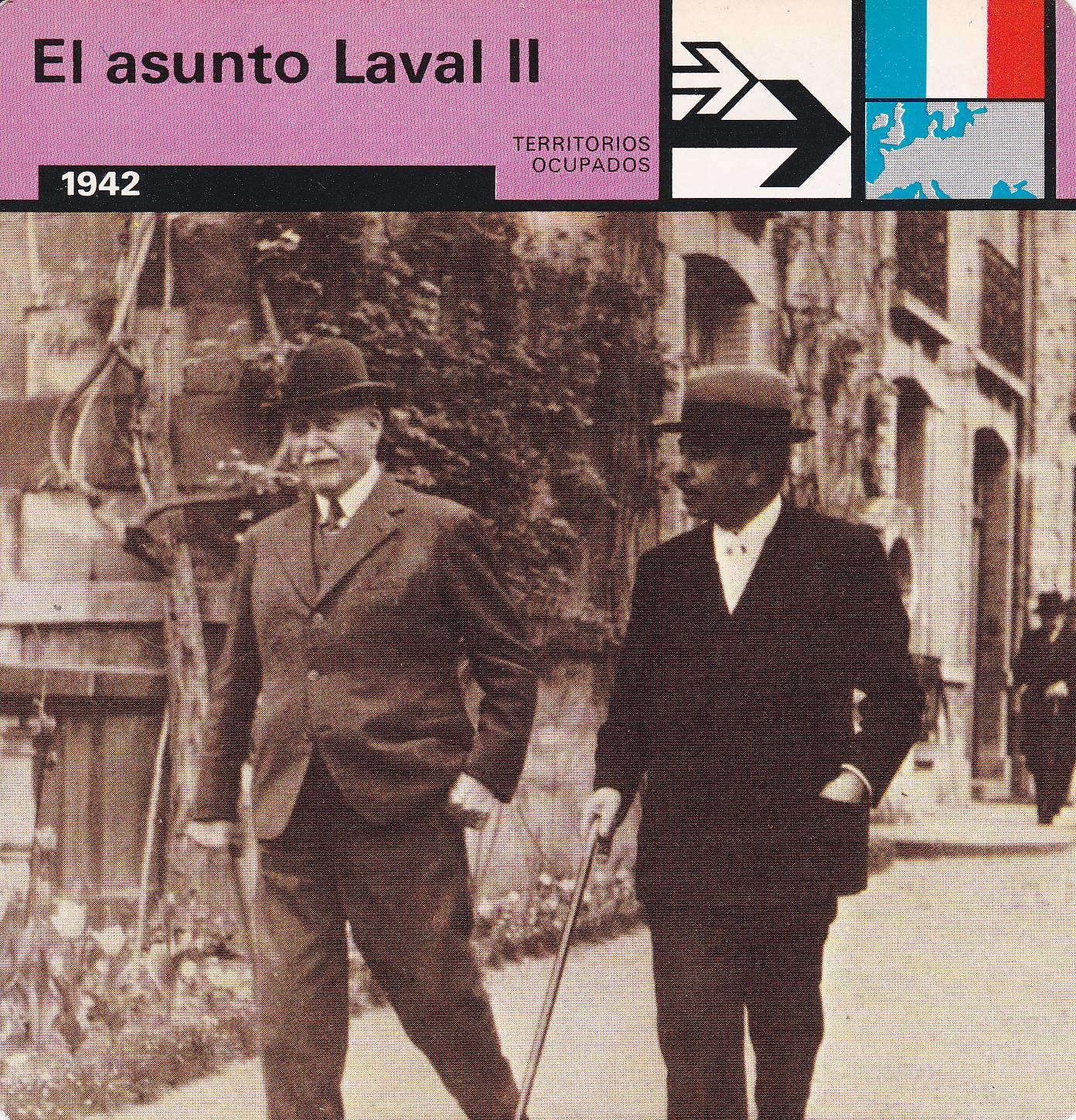FICHA TERRITORIOS OCUPADOS: EL ASUNTO LAVAL II. 1942