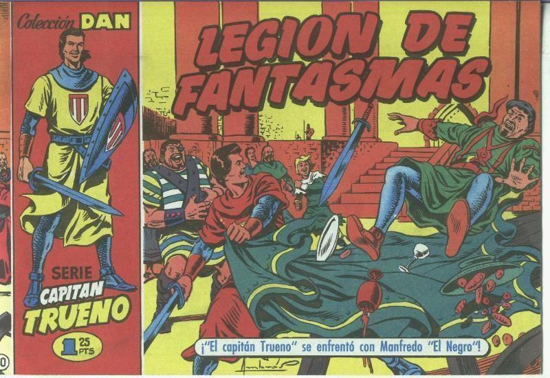 El Periodico: El Capitan Trueno facsimil numero 10: Legion de fantasmas