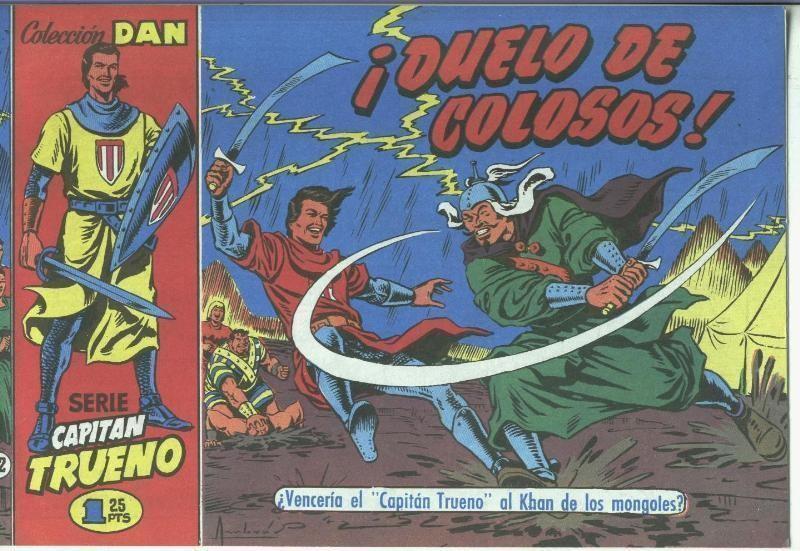 El Periodico: El Capitan Trueno facsimil numero 22: Duelo de colosos