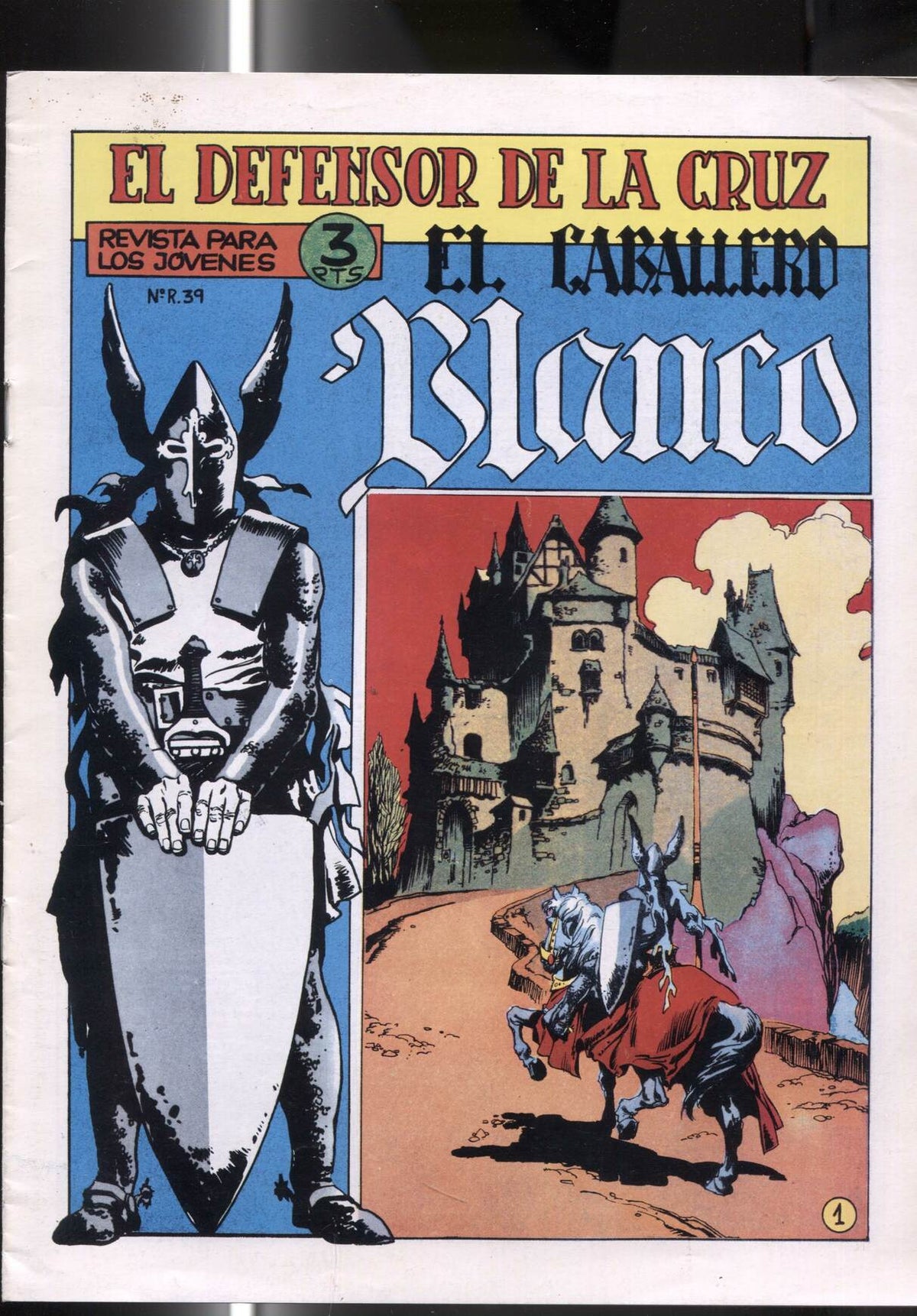 Facsimil: El Caballero Blanco numero 01: El caballero blanco