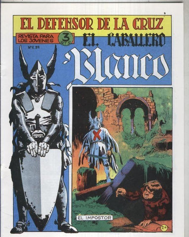 Facsimil: El Caballero Blanco numero 24: El impostor