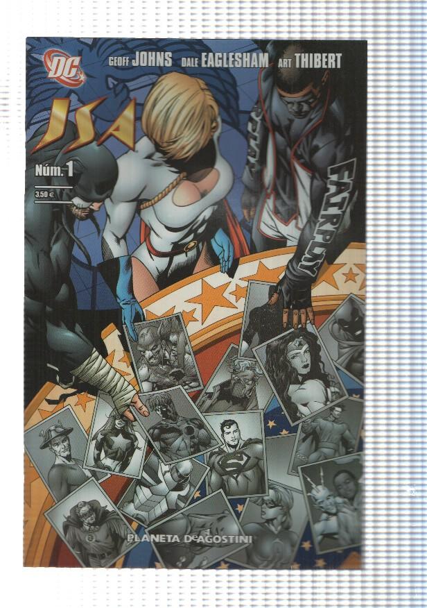Planeta: JSA num 01 en La Nueva Era capitulo 1. Johns-Eaglesham-Thibert