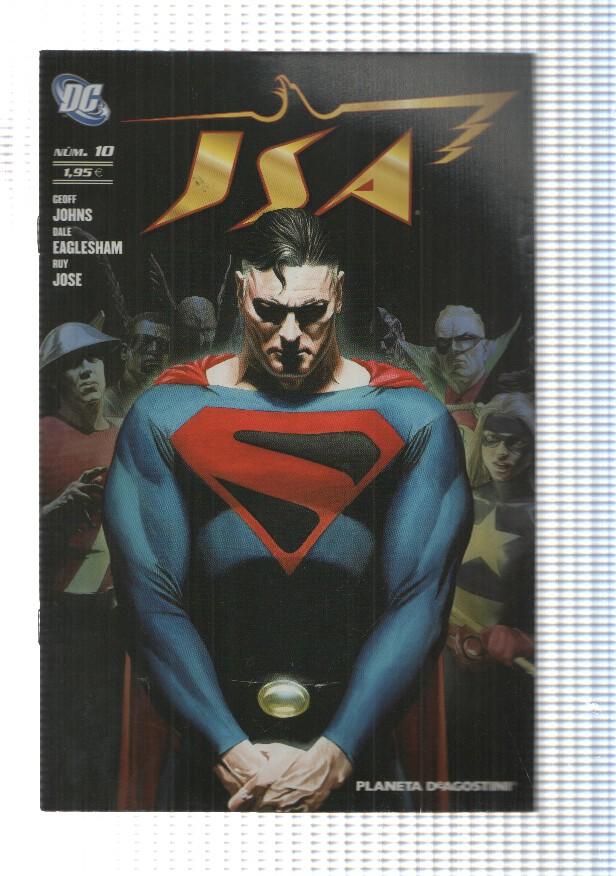 Planeta: JSA num 10. Un mundo maravilloso. Johns-Eaglesham