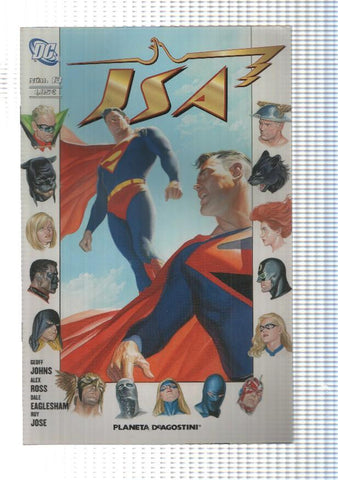 Planeta: JSA num 13. Superhombres. Johns-Eaglesham