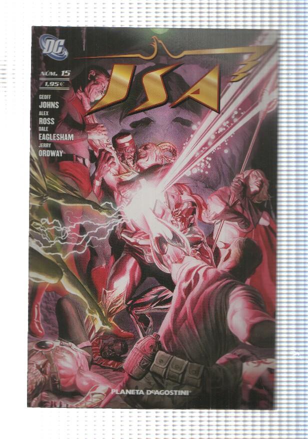 Planeta: JSA num 15. Lucha de Fe. Johns-Eaglesham