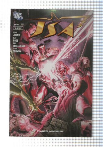 Planeta: JSA num 15. Lucha de Fe. Johns-Eaglesham