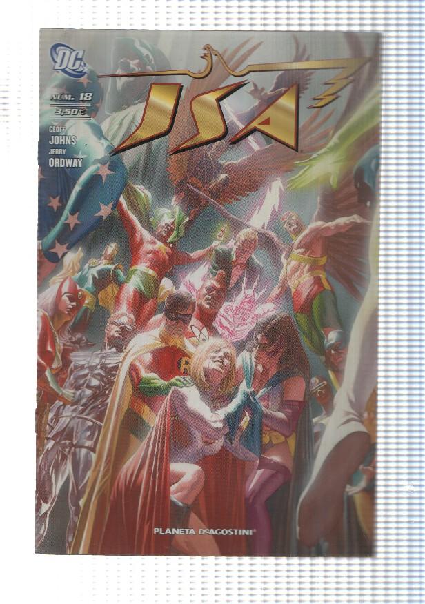 Planeta: JSA num 18. Tierra dos Edad de Oro. Johns-Ordway