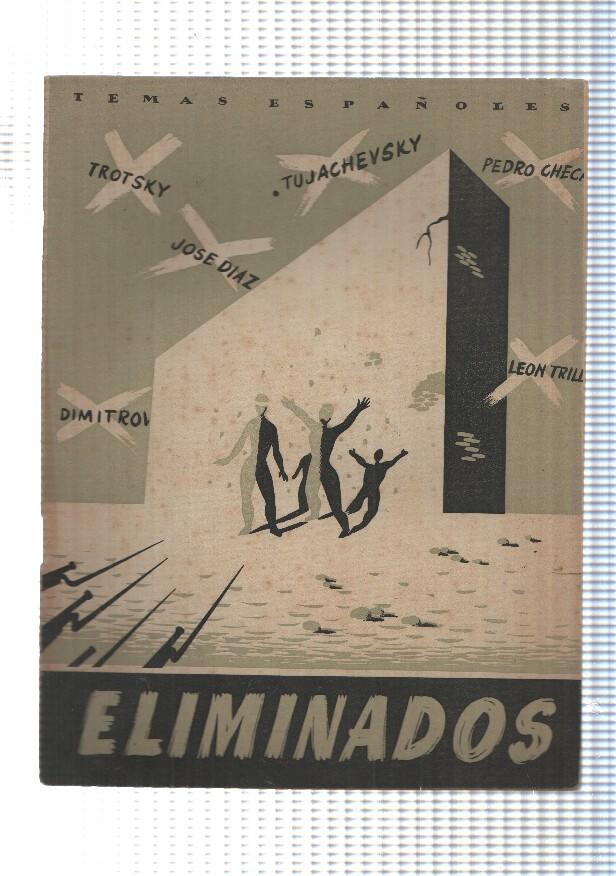 Revista Temas Españoles num 17: Eliminados por Eduardo Comin Colomer