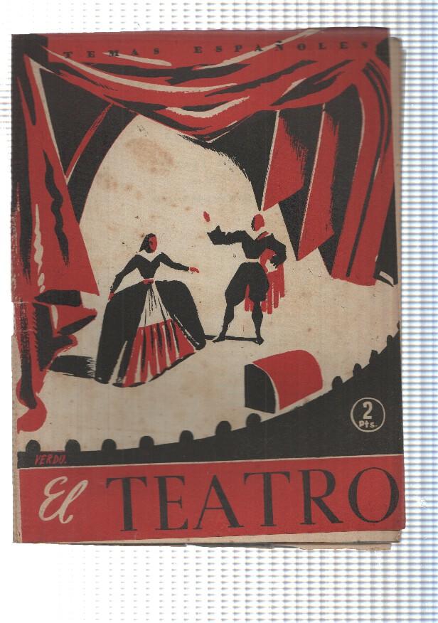 Revista Temas Españoles num 36: El Teatro por Ines García Escalera