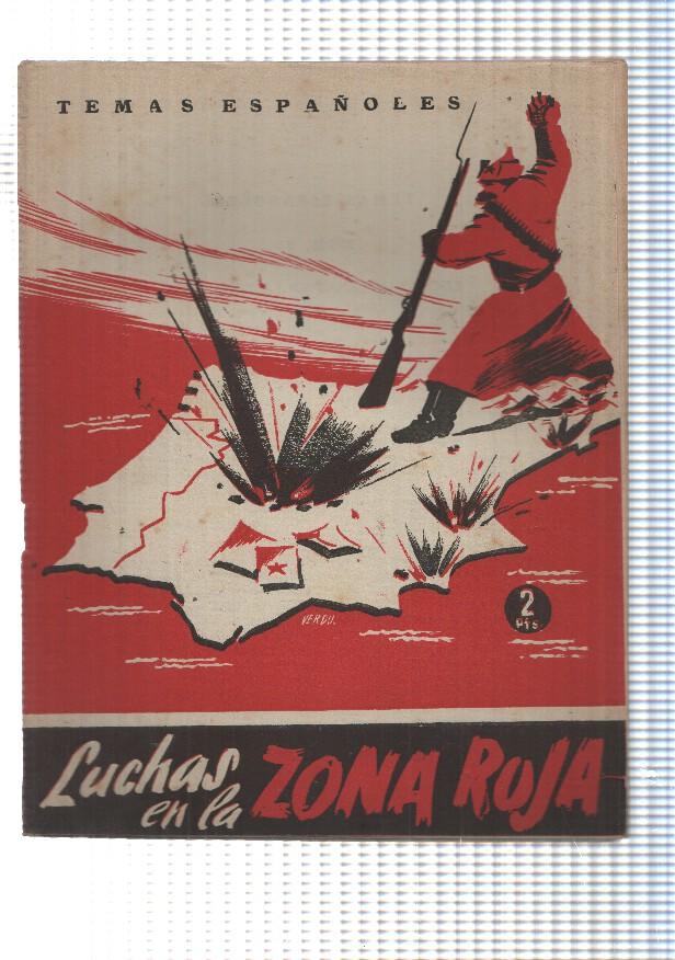 Revista Temas Españoles num 50: Luchas en la zona roja por Eduardo Comin Colomer