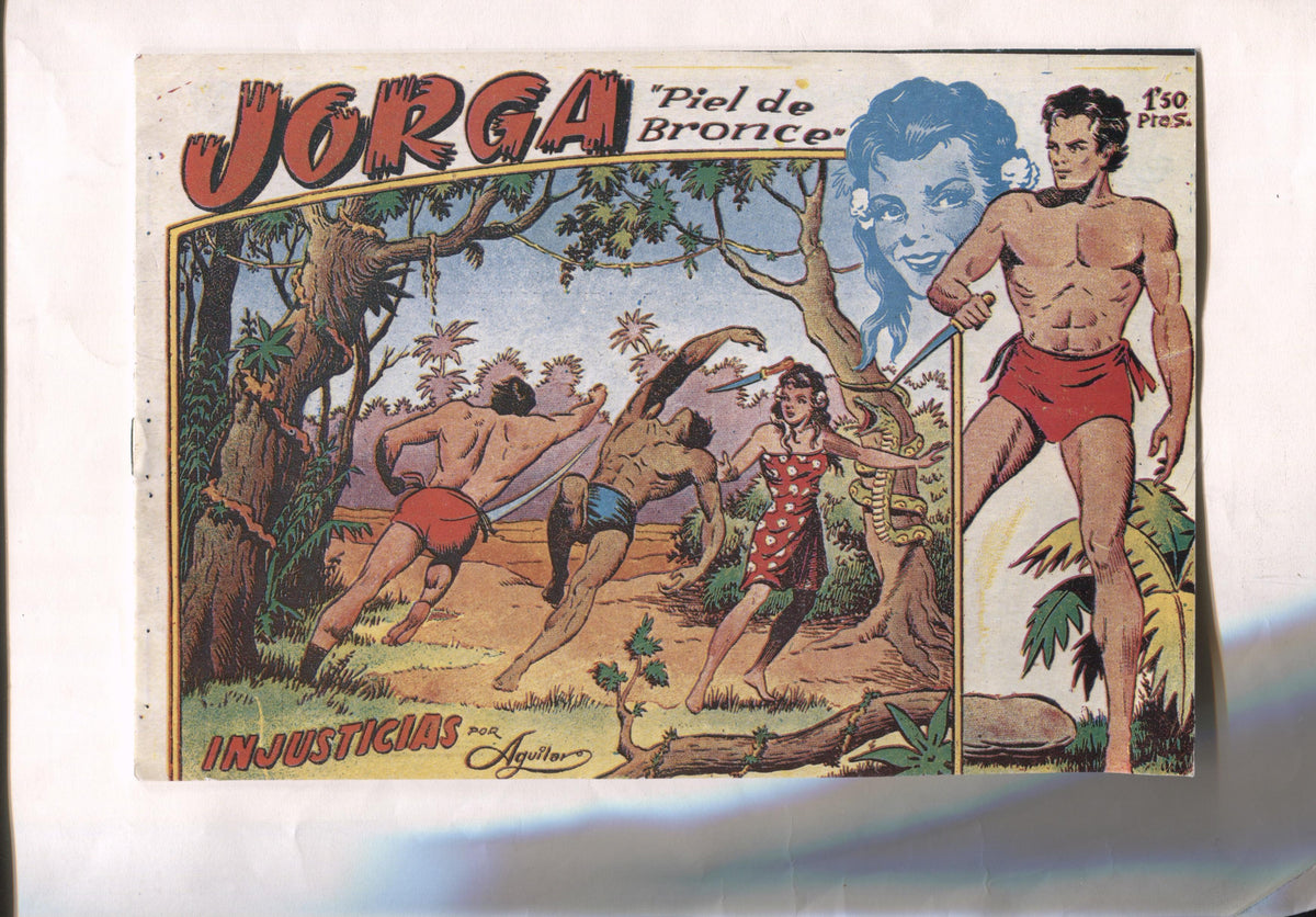 Facsimil: Jorga piel de bronce numero 01: Injusticia