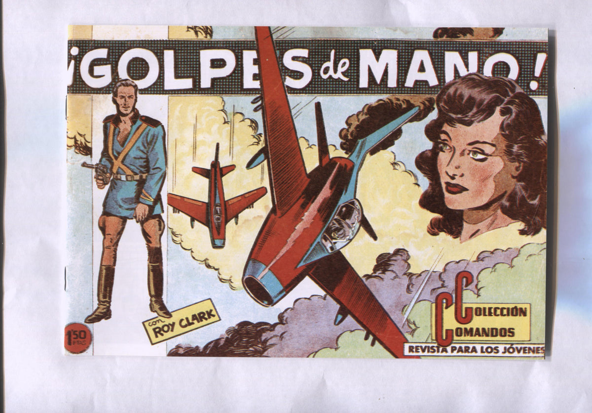 Facsimil: Coleccion Comandos: Roy Clark numero 84: Golpes de mano