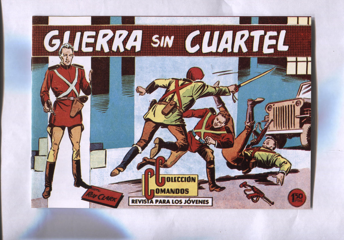 Facsimil: Coleccion Comandos: Roy Clark numero 85: guerra sin cuartel