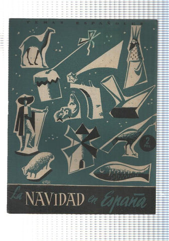 revista Temas Españoles num 66: La Navidad en España por Jose Sanz y Diaz