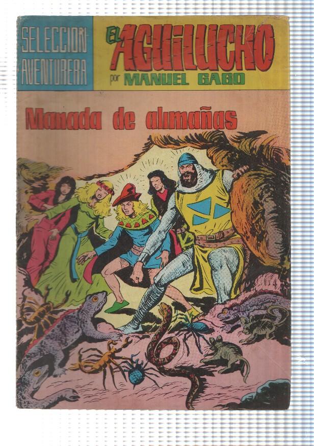 Seleccion Aventurera 194: El Aguilucho num. 13 (version coloreada) - Manada de alimañas. Manuel Gago