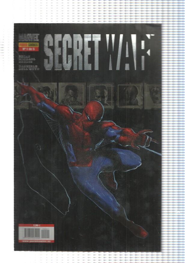 Panini: Secret War num 1 de 5, mayo 05 - Secret War 1, SHIELD base de datos de operaciones