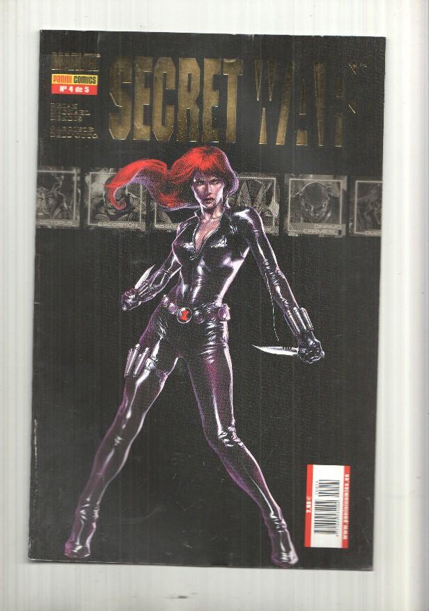 Panini: Secret War num 4 de 5, dic 05 - Secret War 4, SHIELD base de datos de operaciones