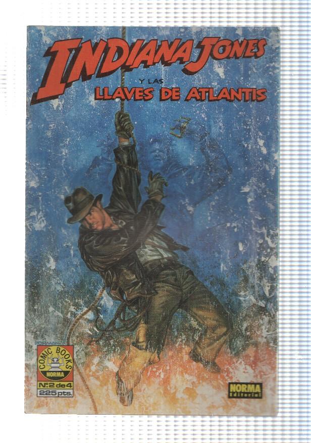 Indiana Jones y las Llaves de Atlantis num 2 de 4 (nov 91). Dan Barry-Messner-Loebs