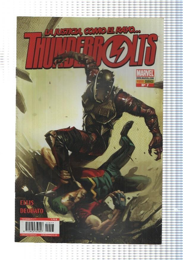 Panini: Thunderbolts num. 07 año 1 (2008) - Angeles Enjaulados parte 3 de 6. Ellis, Deodato