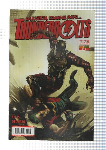 Panini: Thunderbolts num. 07 año 1 (2008) - Angeles Enjaulados parte 3 de 6. Ellis, Deodato