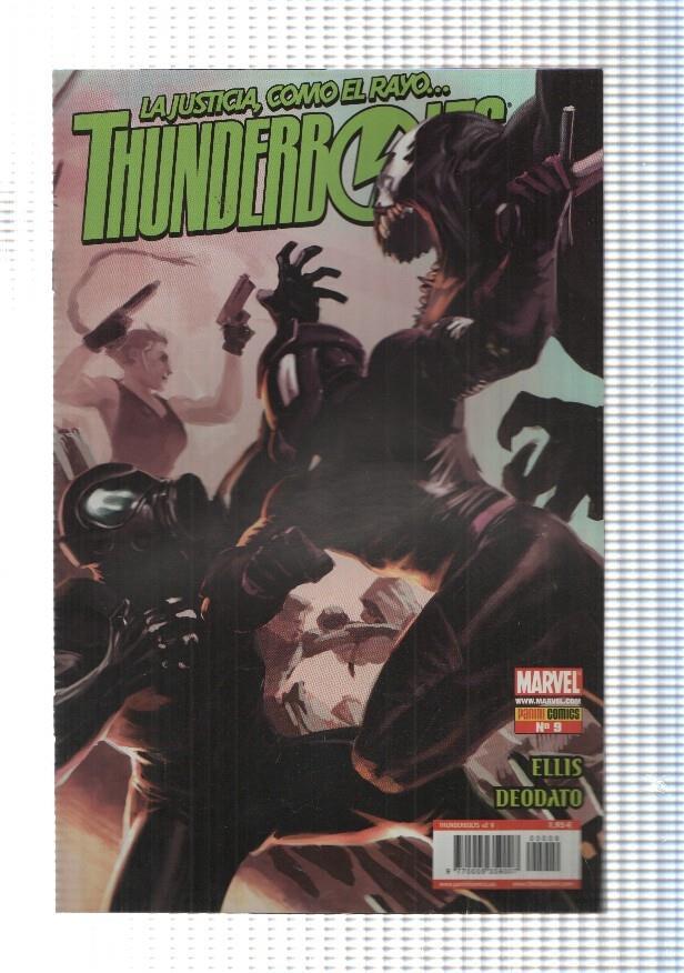 Panini: Thunderbolts num. 09 año 1 (2008) - Angeles Enjaulados parte 5 de 6. Ellis, Deodato