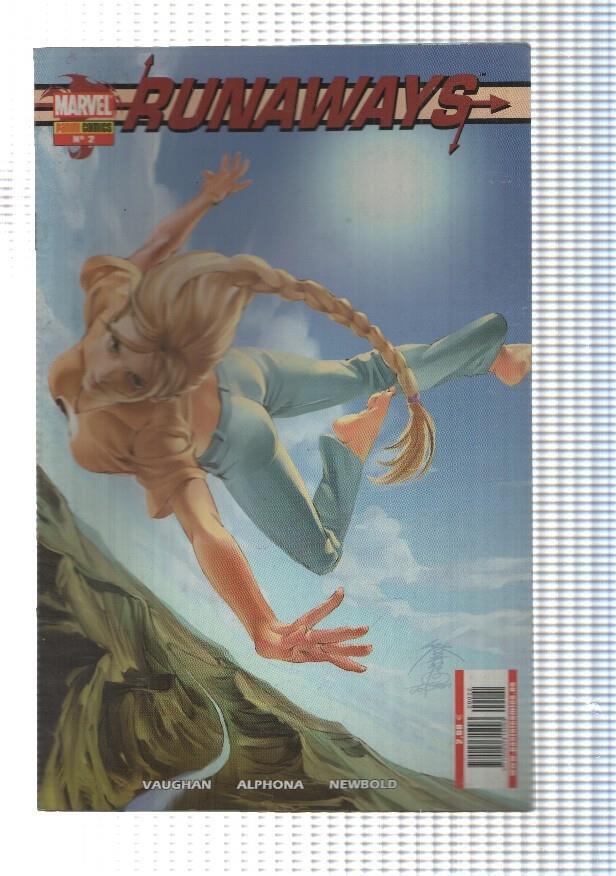 Panini: Runaways num. 02 año 1 - Orgullo y alegria parte 3 y 4. Vaughan Alphona