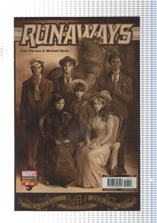 Panini: Runaways v2 num 12 año 1 - Niños atrapados parte 3. Whedon, Ryan