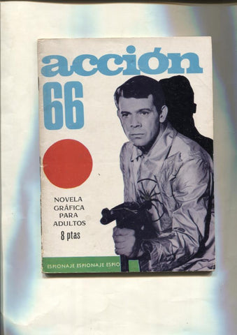 Espionaje numero 33: Accion 66, dibujos de Jose Antonio Huescar