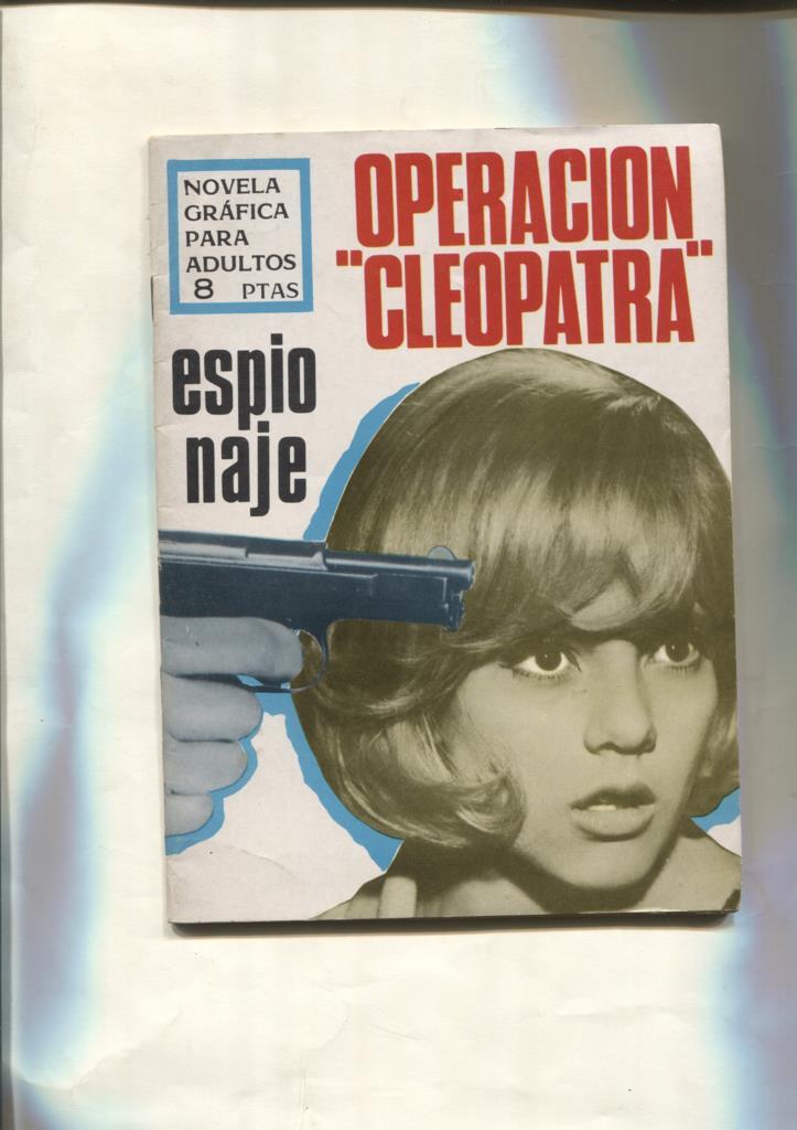 Espionaje numero 45: Operacion Cleopatra, dibujos de Jesus Duran