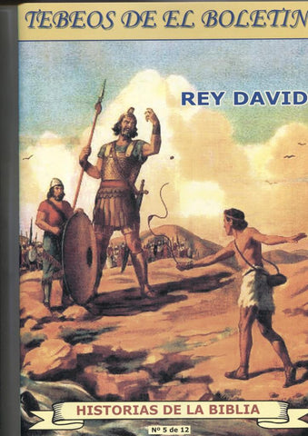 Los Tebeos de El Boletin numero 164: Historias de la Biblia numero 05: El rey David