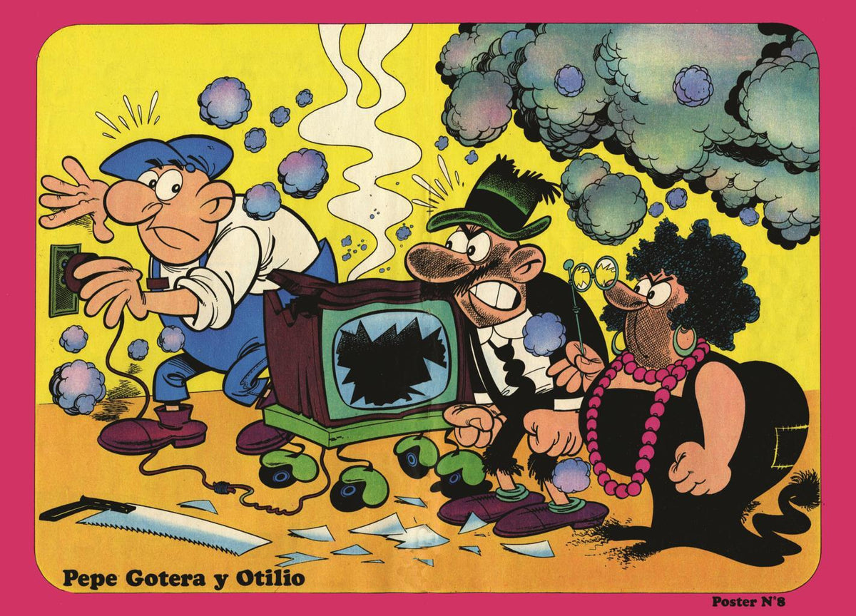 Poster DIN 4 numero 0064: Pepe Gotera y Otilio (Ibañez),  serie Bruguera