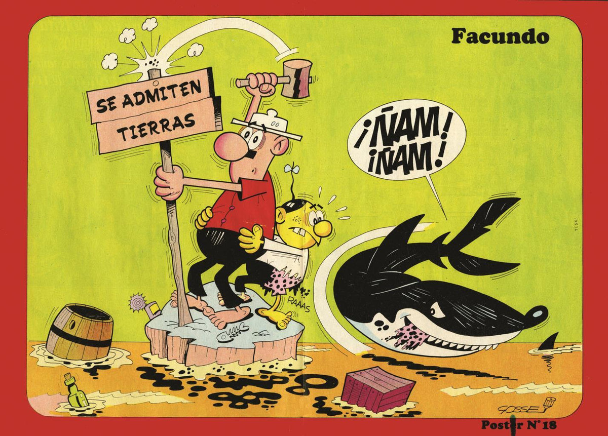 Poster DIN 4 numero 074: Facundo (Gosset),  serie Bruguera