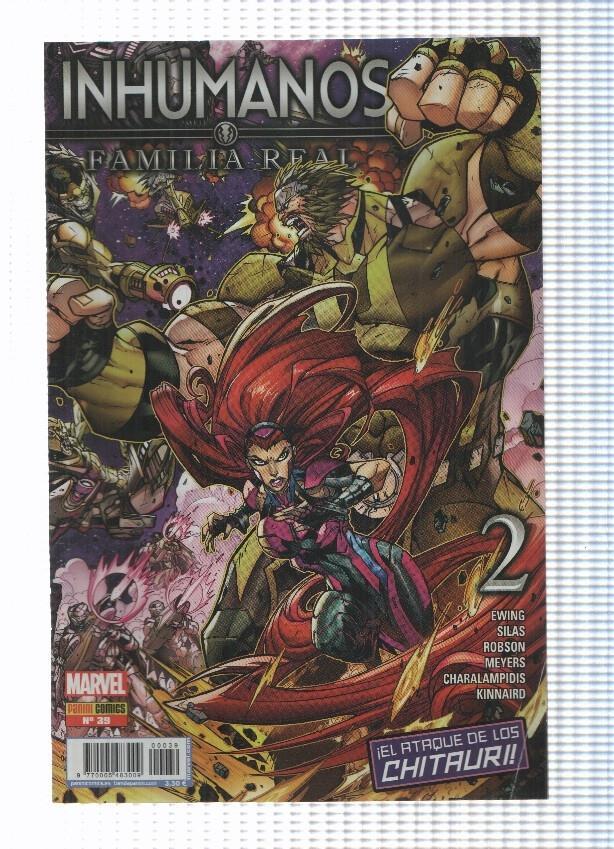 Los Inhumanos, Familia Real num. 39 año 4. Panini - Nosotros somos los muertos